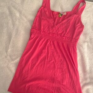 Roxy Vibrant Pink Flowy Tank Top